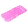 Household 19.8" Length Light Silicone Sucker Up Washboard Washing Clothes Board Pink