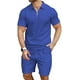 thumbnail image 2 of Conjunto de chándal deportivo KUYIGO, polo y pantalones cortos para hombre, 2 of 6