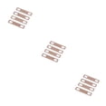 thumbnail image 2 of Wosthever 4 Pieces Brass Neck Wedges Metal 0.2mm Adjust Heightening Shims Connection 0.5mm Replacement Gasket Instrument Parts Accessories Type1 NO1 Wosthever CBP470905, 2 of 6