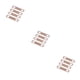 thumbnail image 3 of Advancent 4 Pieces Brass Neck Wedges Metal Shims Instrument Gasket Heightening Replacement Accessories Connection 0.2mm 0.5mm Adjust Parts Type1 NO1 Advancent CBP470905, 3 of 6