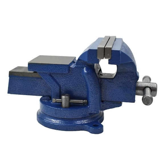 PET-U Bench Vise W/ Anvil Swivel 4in Locking Base Tabletop Clamp Heavy Duty Steel