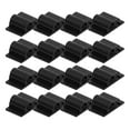 thumbnail image 2 of 100 clips autoadhesivos para sujetar cables (negros), 2 of 5