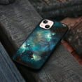 thumbnail image 4 of FINCIBO Soft Rubber Protector Cover Case for Apple iPhone 13 6.1" 2021 (NOT FIT Apple iPhone 13 mini 5.4" 2021/iPhone 13 Pro 6.1" 2021/iPhone 13 Pro Max 6.7" 2021), Blue Sky Galaxy Nebula, 4 of 5