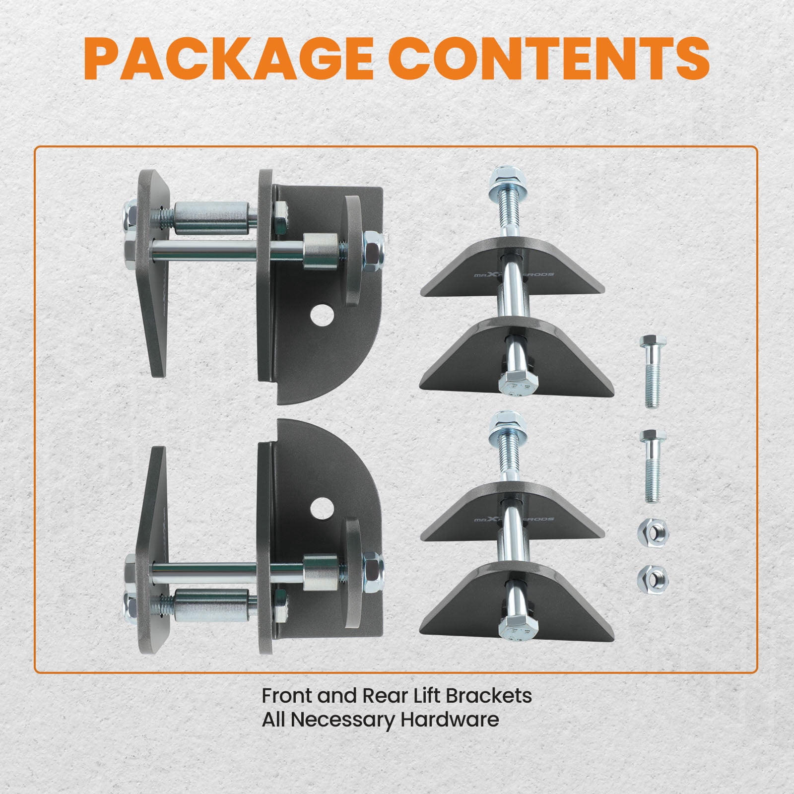 Maxpeedingrods 2" Front Rear Leveling Lift Kit For Polaris RZR 570 4x4 2012-2022