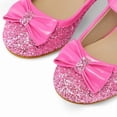 thumbnail image 4 of Kushyshoo Light Pink Girls Dress Shoes Mary Jane 1.5in Low Heel Pumps Wedding Party Princess 12M, 4 of 4