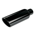 thumbnail image 2 of Borla Embout de Tuyau d'Échappement 20162 T-304 Acier Inoxydable; Diamètre d'Entrée 2,75 Pouces; Diamètre de Sortie 4 Pouces; Coupe d'Angle; Bord Roulé; Longueur 14 Pouces; Chrome Noir sur Embout en Acier Inoxydable T-304, 2 of 4