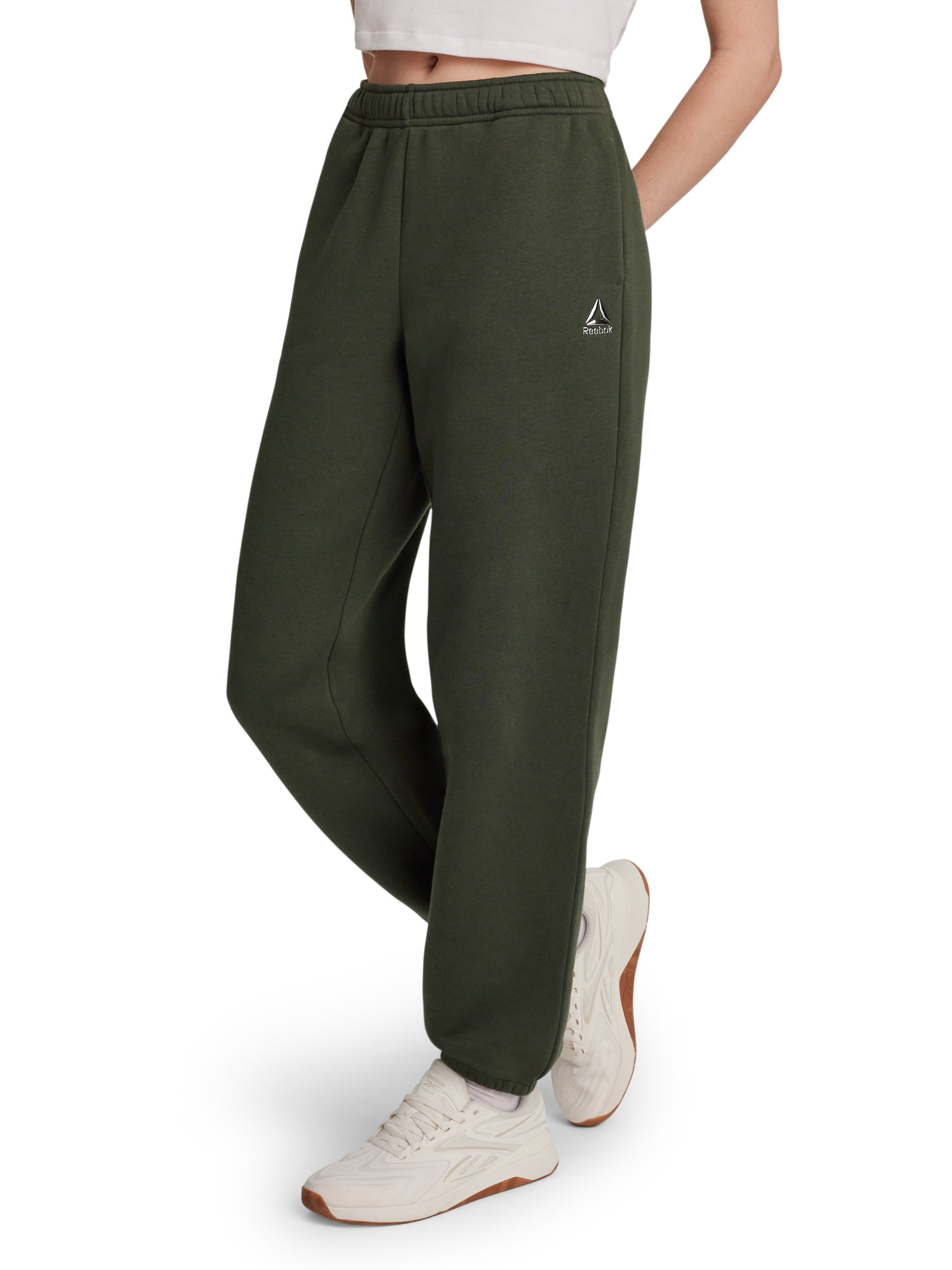 Reebok Women's Game Day Fleece Cinched Hem Jogger, Sizes: XS-4X