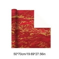 thumbnail image 3 of PEIBang Christmas Wrapping Paper Rolls,Red and Gold Foil Gift Wrapping Paper for Christmas New Year Holida,20x28 Inch, 3 of 6