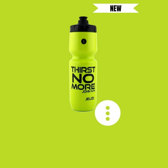26oz Purist Cycling Water Bottle Lime, THIRST NO MORE-JEUZi