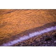 thumbnail image 2 of Clemons, Kathleen 24x17 White Modern Wood Framed Museum Art Print Titled - ME, Phippsburg Sunrise reflected in the surf, 2 of 4