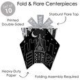 thumbnail image 3 of Big Dot of Happiness Nighttime City Skyline - Table Decorations - New York Party Fold and Flare Centerpieces - 10 Count, 3 of 7