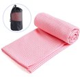thumbnail image 2 of Toalla de yoga Manta de microfibra absorbente suave tamaño tapete antideslizante Yoga caliente, 2 of 8