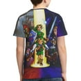 thumbnail image 2 of The Legend Of Zelda Boys Girls T Shirt Kids Short Sleeve Crewneck 3d Printed Graphic Shirts For Kids Youth Medium, 2 of 7