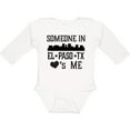 thumbnail image 3 of Inktastic El Paso Texas Someone Loves Me Skyline Boys or Girls Long Sleeve Baby Bodysuit, 3 of 5