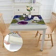 thumbnail image 2 of nygtbtfer Farm Harvest Rectangle Tablecloth, Waterproof Washable Table Cloth, Decorative Polyester Table Cover for Dining Room Kitchen , Autumn Grapes Harvest Blue Green Purple 46*46, 2 of 8