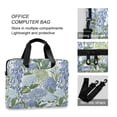 thumbnail image 4 of FORMRS 16" Laptop Bag Carrying Sleeve Case with Handle Travel Shoulder Briefcase, Vibrant Hydrangeas Pattern, 4 of 8