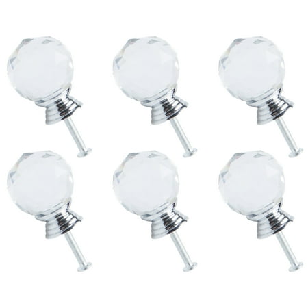 Crystal Knobs Drawer Pull Handle Cupboard Wardrobe Dresser