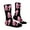 Black2, variant on 67 Socks Novelty Six Seven Funny Number Socks Meme Christmas Stocking Stuffing Gifts for Boys and Girls,Pink,One Size