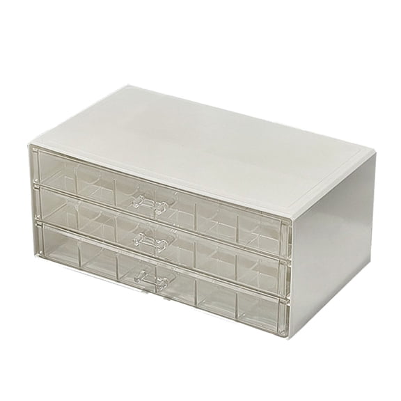 Elegant Jewelry Storage Box With Multiple Compartments And Transparent Lid For Earrings Rings Necklaces Organizers