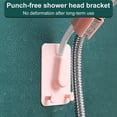 thumbnail image 3 of DALX Self-Adhesive Shower Head Bracket Adjustable Handheld Showerhead Holder Wall Mount 2 Hooks Stand, 3 of 3