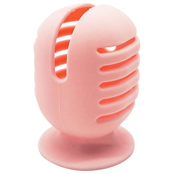 LBGAJGS Makeup Sponge Holder, Portable Silicone Storage Bag, Breathable Ventilated Case for Cosmetic Sponge, Travel Drying Organizer