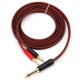 thumbnail image 5 of 1/4 to Banana Plug,6.35mm Phono to Banana Plug Speaker Audio Cable,Gold-Plated 1/4 Male to Dual Ban, 5 of 5