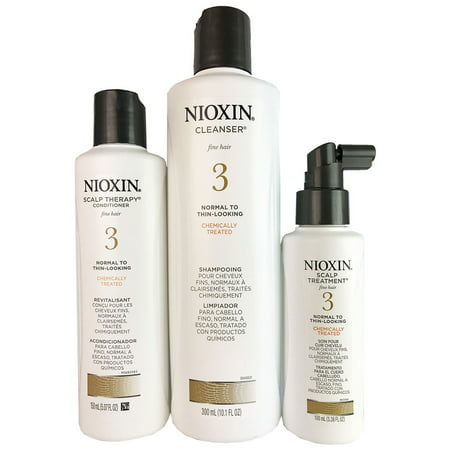 Nioxin Systtem 3 3 Piece Kit For Fine Normal To Thin Looking (Best Hair Volumizer For Thin Hair)