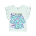 thumbnail image 2 of Disney Monsters Inc. Big Girls' 2-Piece T-Shirt and Shorts Set Sulley and Mike Mint, 2 of 7