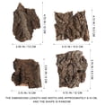 thumbnail image 5 of LEDMOMO Aquarium Hideout Bark Decoration For Leopard Gecko Light Brown Irregular Reptiles Pet Enclosure, 5 of 6