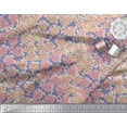 thumbnail image 2 of Soimoi Cotton Duck Fabric Flower Watercolor Printed Craft Fabric by the Yard 42 Inch Wide, 2 of 3