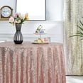 thumbnail image 6 of Qonioi Round Sequin Tablecloth, Glitter Fabric Sparkling Table Cover, Elegant Mesh Sequin Cloth for Wedding Birthday Party Christmas Decor, 6 of 6