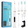 thumbnail image 3 of Raspador dental ultrasónico para dientes, eliminador eléctrico de sarro y cálculo, eliminador de manchas de placa, eliminación de cálculos dentales, azul de lujo, 3 of 4