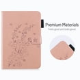 thumbnail image 4 of iPad mini 4 Case, iPad mini 4th Generation Case 7.9", Allytech PU Leather Slim Fit Blossom Magnetic Stand Folio Book Cover Style Cards Holder Wallet Case for Apple iPad mini 4 A1550 A1538, Rosegold, 4 of 7