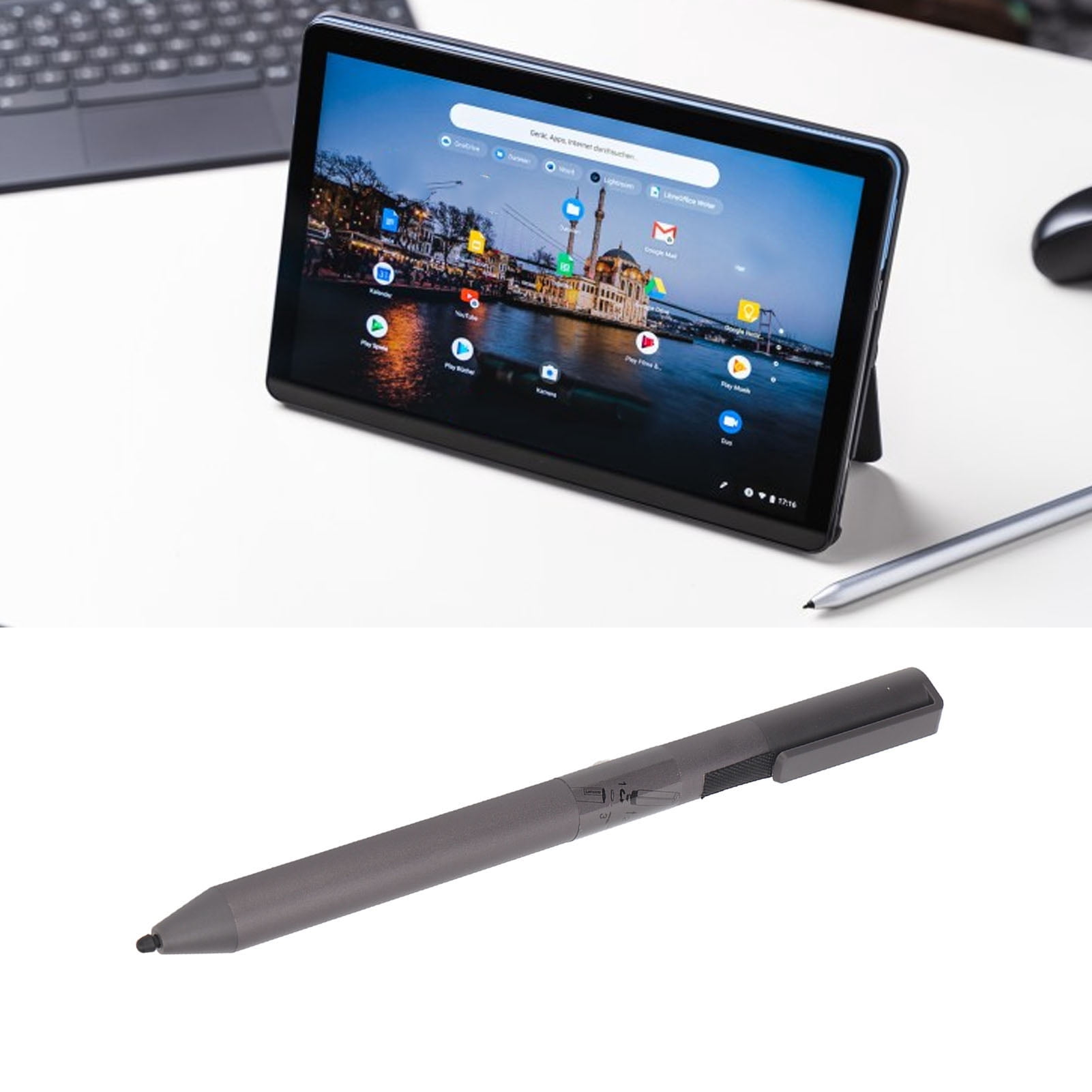 Smart Stylus, Light Weight Stylus Pen 4096 Pressure  For Control
