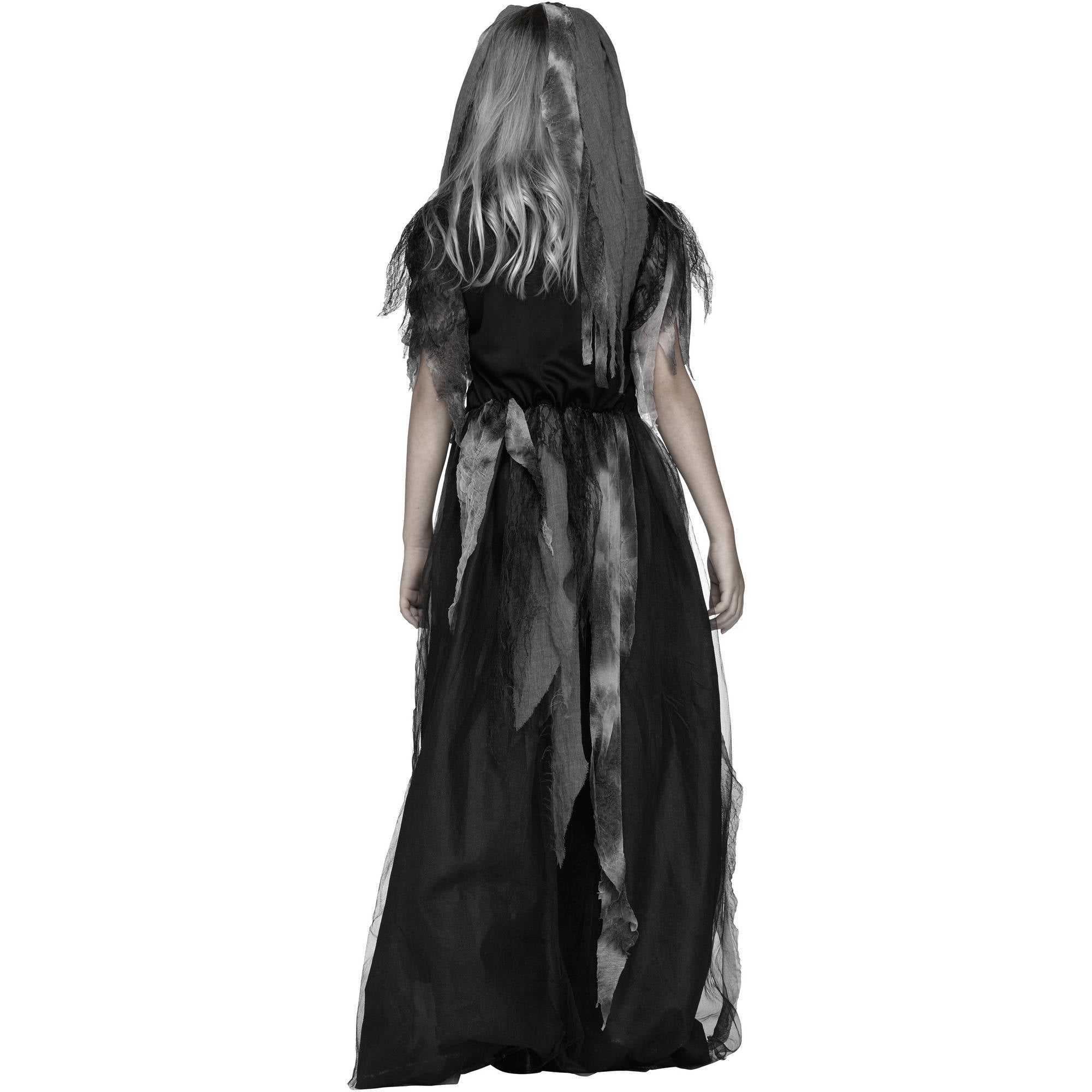 Cemetery Bride Costume for Children, Girls Size X-Large 14-16, by Fun World