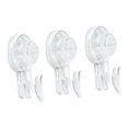 thumbnail image 1 of Suction Hooks Powerful Vacuum Suction Cup Hooks for Apartment Hotel Restroom Transparent, 1 of 9