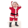 thumbnail image 4 of Ropa de Navidad para recién nacidos con gorro Ropa de escalada de algodón para bebés Pelele adorable para bebés (niño, 80 cm), 4 of 5