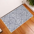 thumbnail image 1 of 2 x 3 Foot Heavy Duty Low Pile Area Rug - Ultra-Thin Non Slip Area Rug - Washable Cotton Indoor Rug for Front Door Foyer Rug for Entryway, 1 of 7