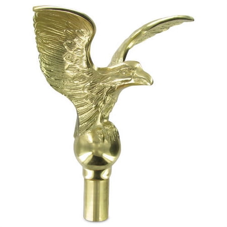 7in Metal Flying Eagle Finial - 8.25in Wing Span