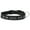 black-M, variant on Personalized dog collar, custom embroidered pet name and phone number, quick release D ring