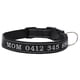 thumbnail image 1 of Collar de perro personalizado, nombre de mascota y número de teléfono bordados personalizados, anillo en D de liberación rápida, 1 of 5
