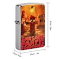 thumbnail image 2 of Sausage Party: Foodtopia-theme Copper Metal Lighter Shell, Premium Replacement Refillable Lighter Case with Durable Metal Construction, Compatible with Zippo and Most Standard Lighter Models, 2 of 6