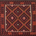 thumbnail image 1 of Ahgly Company Machine Washable Indoor Square Contemporary Sepia Brown Area Rugs, 8' Square, 1 of 7