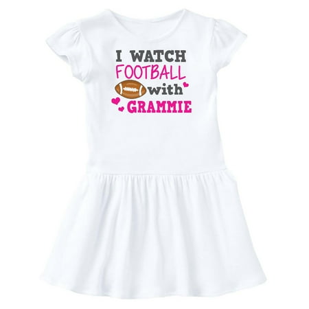

Inktastic I Watch Football with My Grammie Gift Toddler Girl Dress