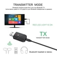 thumbnail image 4 of Inteprter Compatible con Bluetooth 5.0 Receptor Transmisor Velocidad rápida Adaptador de audio de baja demora Micrófono incorporado PC de Cables de computadora, 4 of 6