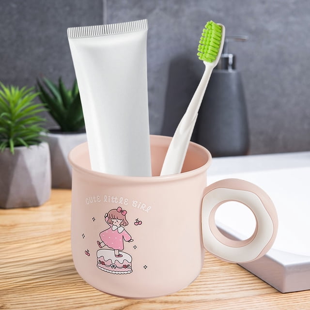 Hogar y cocina, baño, taza para enjuague bucal, taza para cepillado doméstico, taza para lavado conveniente, taza para cepillado en pareja, taza para pasta de dientes de viaje, taza de plástico para a