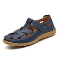 thumbnail image 1 of Sandales Confortables pour Femmes pour Loisirs Quotidiens et Vacances en Plein Air avec Design à Bout Fermé, Sangle Réglable et Style Respirant pour l'Été, Sandales à Lacets pour Femmes, Taille 5, Chaussures pour Femmes, 1 of 4