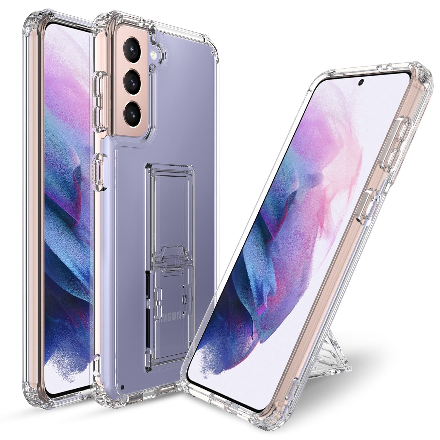 Elegant Choise Kickstand Transparent Case For Samsung Galaxy S21 Plus Case 6 7 Inch Armor Level Protection With Adjustable Kickstand Slim Shockproof Phone Case For Galaxy S21 Plus Clear Walmart Com Walmart Com Elegant Choise Kickstand Transparent Case For Samsung Galaxy S21 Plus Case 6 7 Inch Armor Level Protection With Adjustable Kickstand Slim Shockproof Phone Case For Galaxy S21 Plus Clear Walmart Com Walmart Com