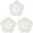 White, variant on Drain Hair Catcher 1PC, Gray Flower Shower Strainer with Flexible Hollow Perforated Surface, Hair Filter Cover for Bathroom Tub Kitchen Sink Laundry Drain