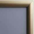 thumbnail image 2 of A4, Gold 25MM Snap Frame, Mitred Corners,, 2 of 2